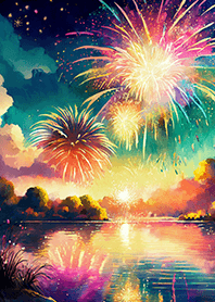 Beautiful Fireworks Theme#59