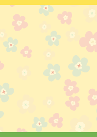 Northern Flowers8 on yellow