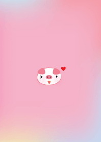 Simple Cute pig theme v.13 JP