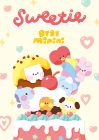 BT21 minini：甜蜜蜜