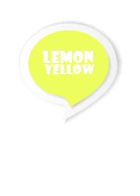 Lemon Yellow Button In White V.3