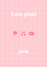 Cute plaid! pink
