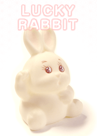 Maneki rabbit~ White Lucky rabbit