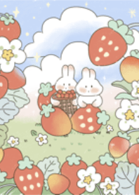 Strawberry club, bunny strawberry