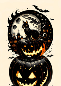 halloween cat 66336c