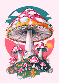 POP ART_mushroom04