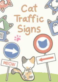 Cat Traffic Signs