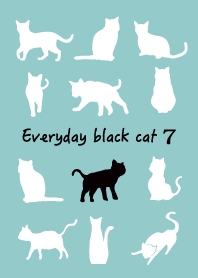 Setiap hari kucing hitam 7!
