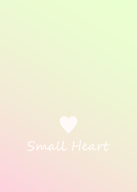 Small Heart *Pink+Green 4*
