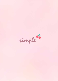 Cherry watercolor'Pink'