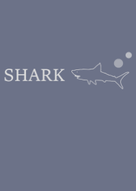 SHARK -navy gray-