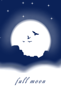 Midnight full moon