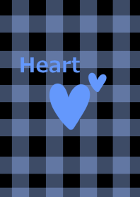 Black and blue check pattern