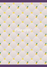 Summer Pineapple2 on purple