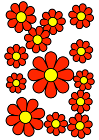 Red Flower [ White ] Ver.1