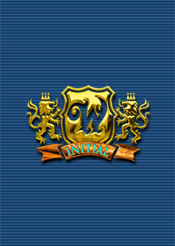 Emblem-like initial theme "W"