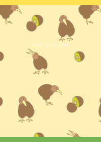 Kiwi and Kiwi2 on yellow