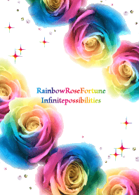 Rainbow Rose Infinite Possibilities#pop