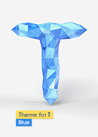 Theme for T . [Blue]
