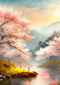 Beautiful real scenery(Spring-462)