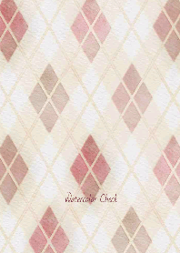 Watercolor Argyle Ver.1
