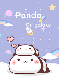 Pan Panda & galaxy