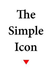 simple icon theme -white-