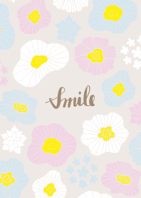 Cute 3 color flowers27 from Japan