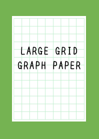 LARGE GREEN GRID GRAPH PAPER/GREEN/YEL