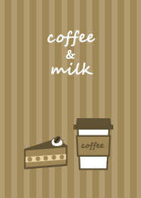 コーヒー＆ミルク