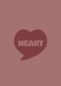 SIMPLE HEART DULL PINK
