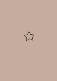 Beige x brown stars.