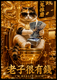 Good luck! A wealthy cat! 1o