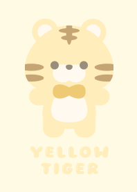 Simple Cute Tiger  [Yellow&Beige]