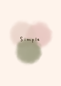 Simple watercolor beige.