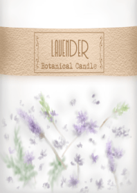 Botanical Candle -Lavender-