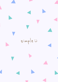 Stylish three-colored triangle17 Japan