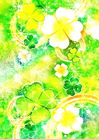 [Happy Clover] for Good Luck and Health