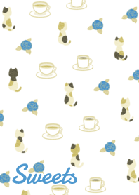 Sweets 004-2 (cat/Light Blue)