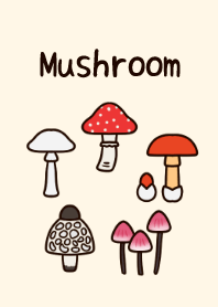 獨特的蘑菇。