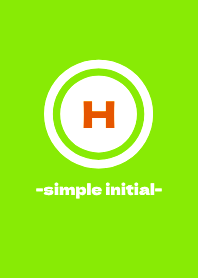 simple initial-H- THEME 73