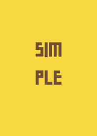 Big Simple_Yellow