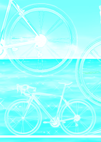 Island and the sea and cycling #cool
