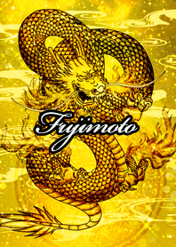 Fujimoto Golden Dragon Money luck UP