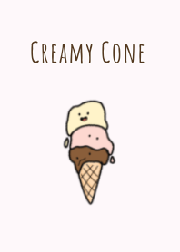 Creamy Cone-pink