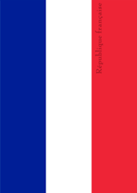 三色旗トリコロール ☆ フランス 仏