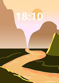 停止時間 18:10