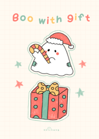 Boo with gift :)