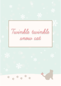 Twinkle twinkle snow cat