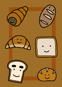 The theme of delicious breads